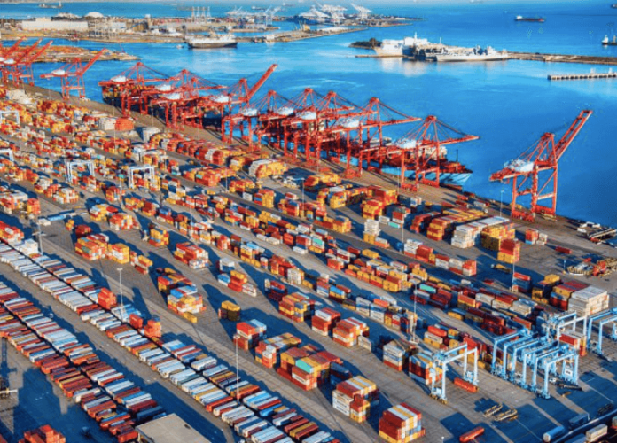 Congestión en el Puerto de Yantian antes del Año Nuevo Lunar