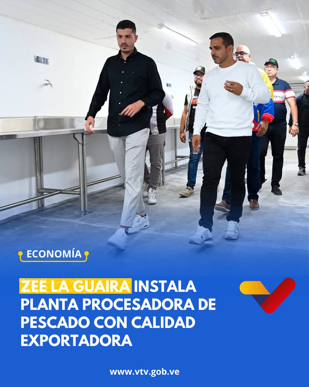 ZEE La Guaira inaugura planta de procesamiento de pescado con miras a la exportación